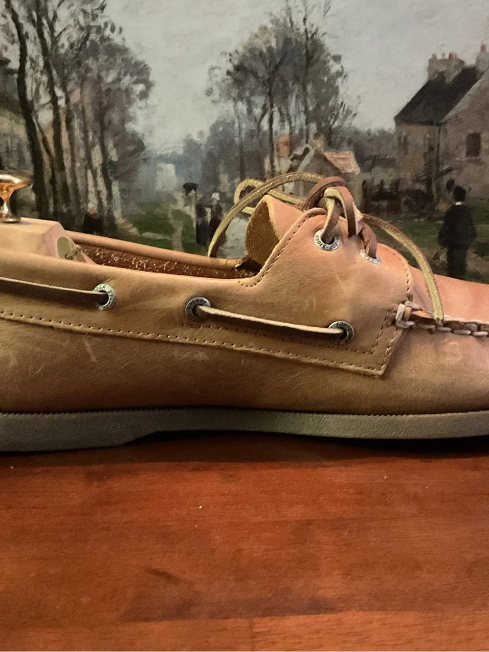 Sperry timeless leather